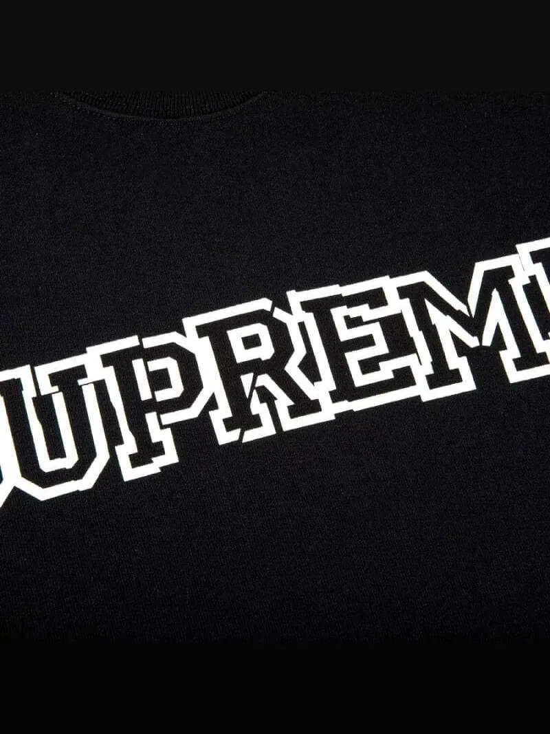 Свитшот Supreme Shattered Logo Crewneck — изображение 2 из 2, черный