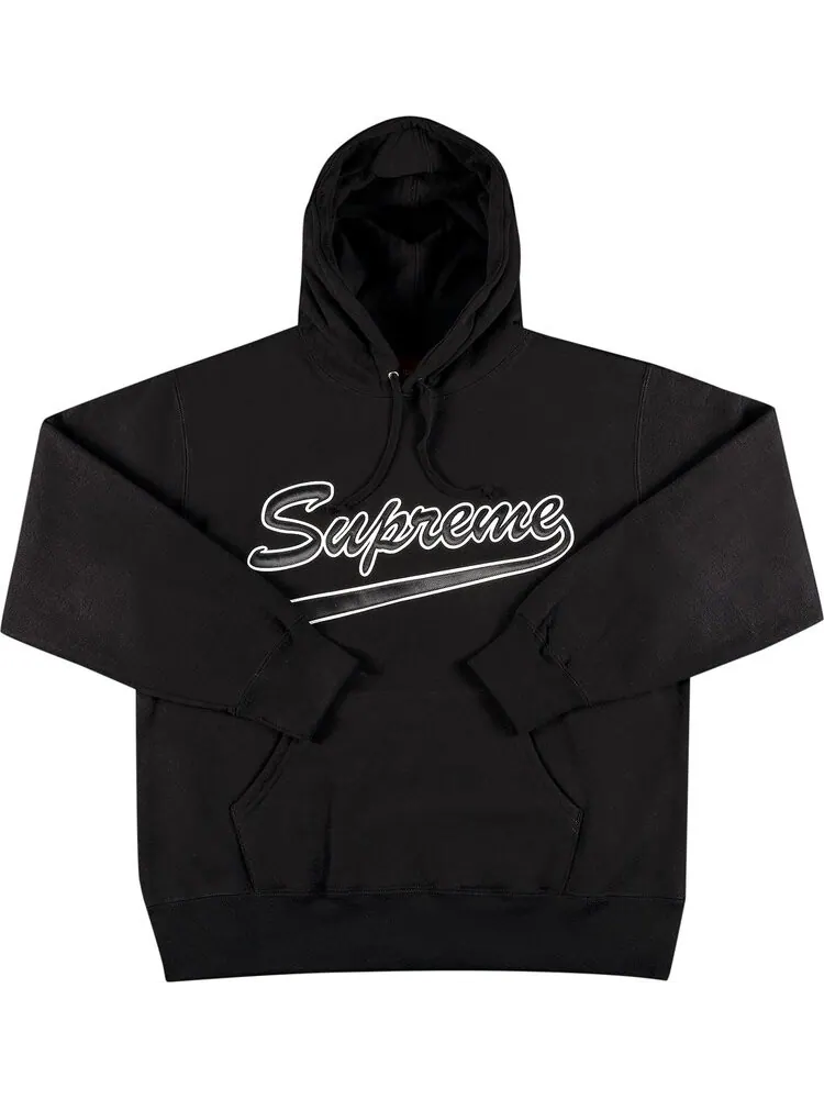 Толстовка Supreme Tail Hooded Sweatshirt 'Black' — изображение 1 из 3, черный