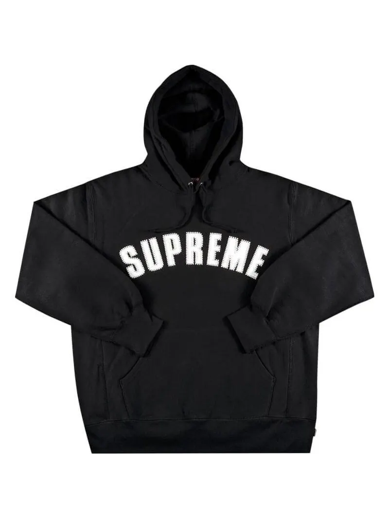 Худи Supreme Pearl Logo Hooded — изображение 1 из 2, черный