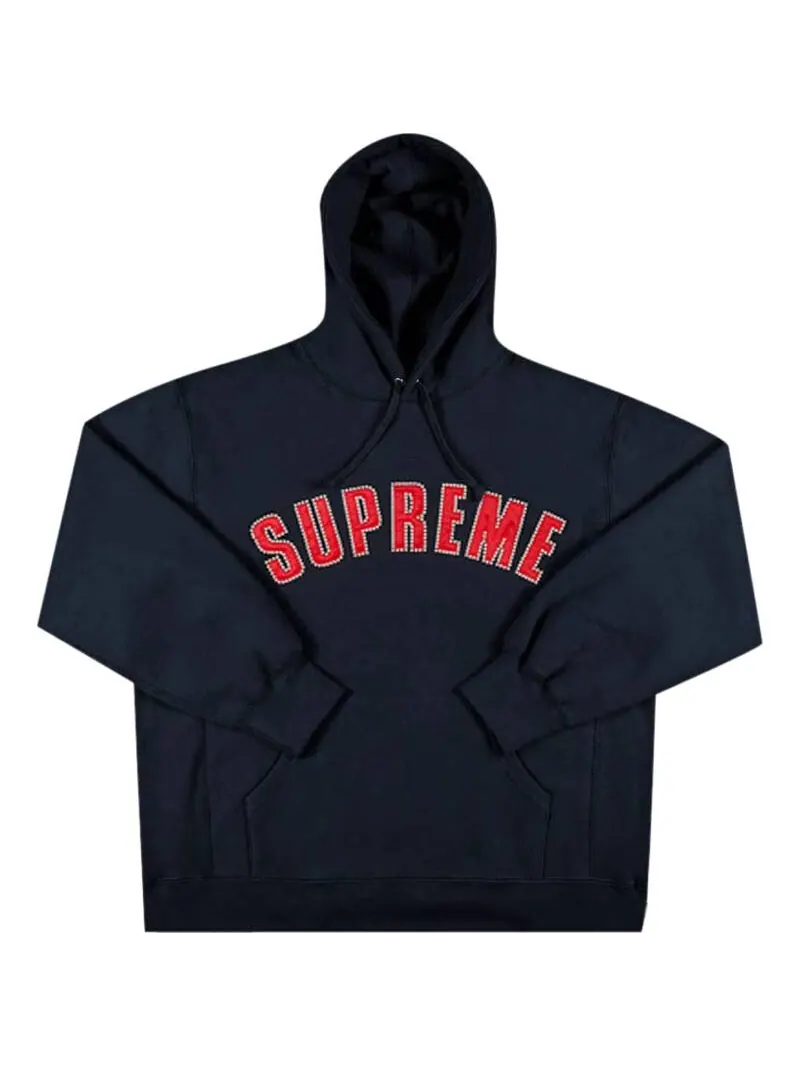 Худи Supreme Pearl Logo Hooded — изображение 1 из 1, синий