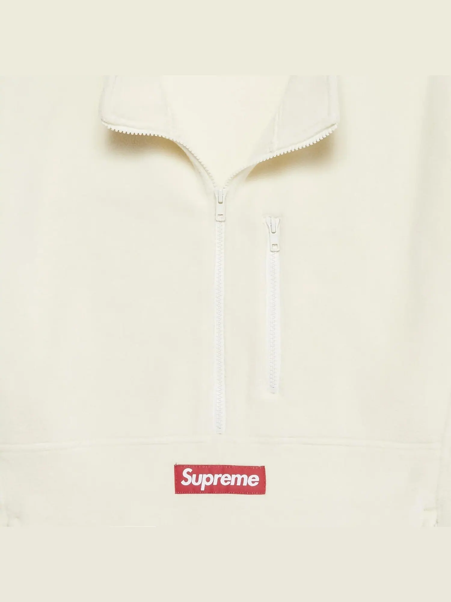 Полувер Supreme Polartec Half Zip — изображение 3 из 3, бежевый
