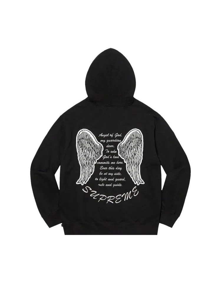 Толстовка Supreme Guardian Hooded Sweatshirt — изображение 2 из 2, черный