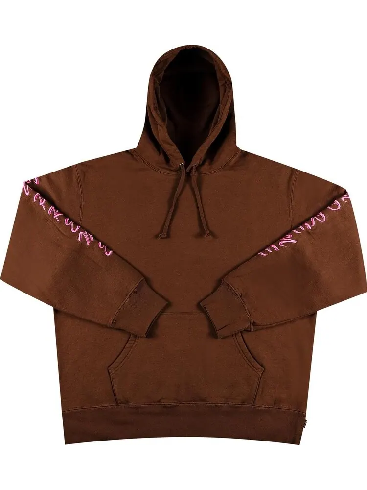 Толстовка Supreme Guardian Hooded Sweatshirt 'Dark Brown' — изображение 1 из 3, коричневый