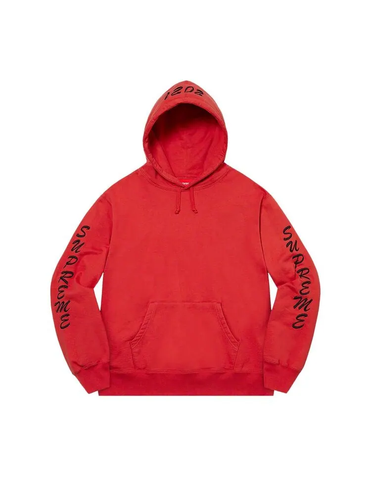 Толстовка Supreme Guardian Hooded Sweatshirt Burnt Red — изображение 1 из 2, красный