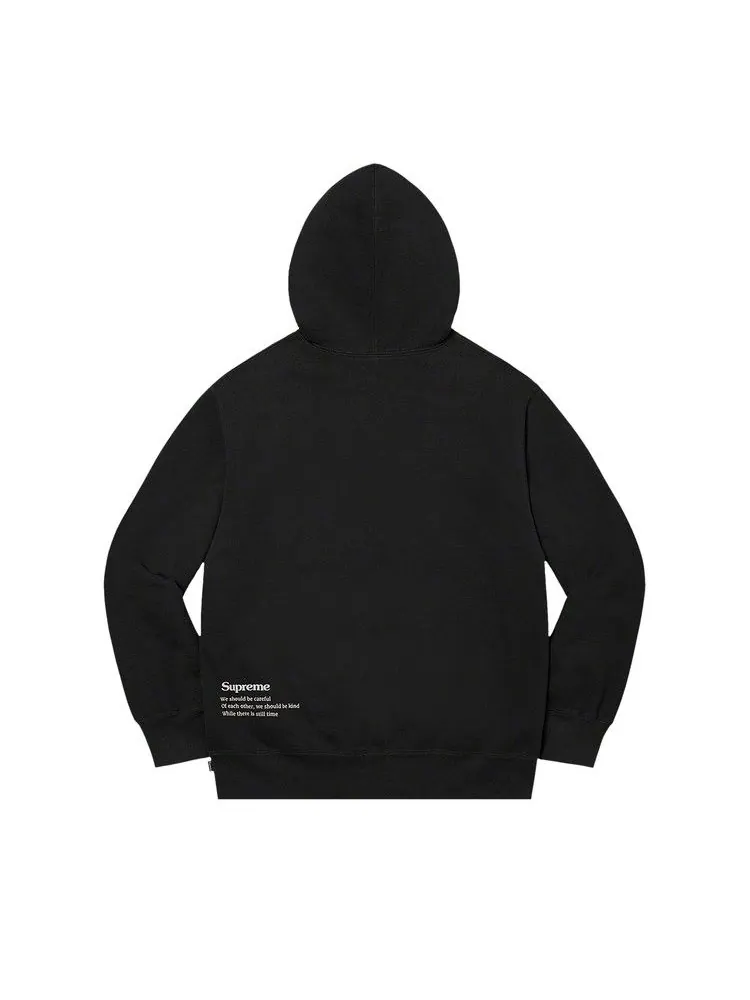Толстовка Supreme Collage Grid Hooded Sweatshirt — изображение 2 из 2, черный