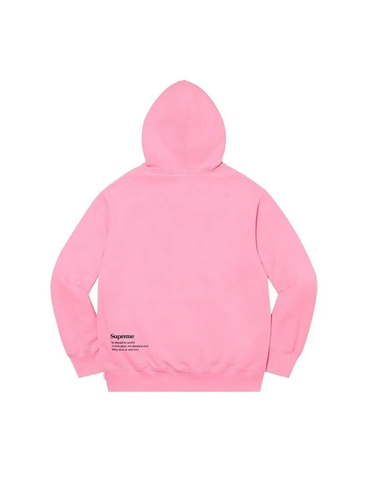 Толстовка Supreme Collage Grid Hooded Sweatshirt Pink — изображение 2 из 2, розовый