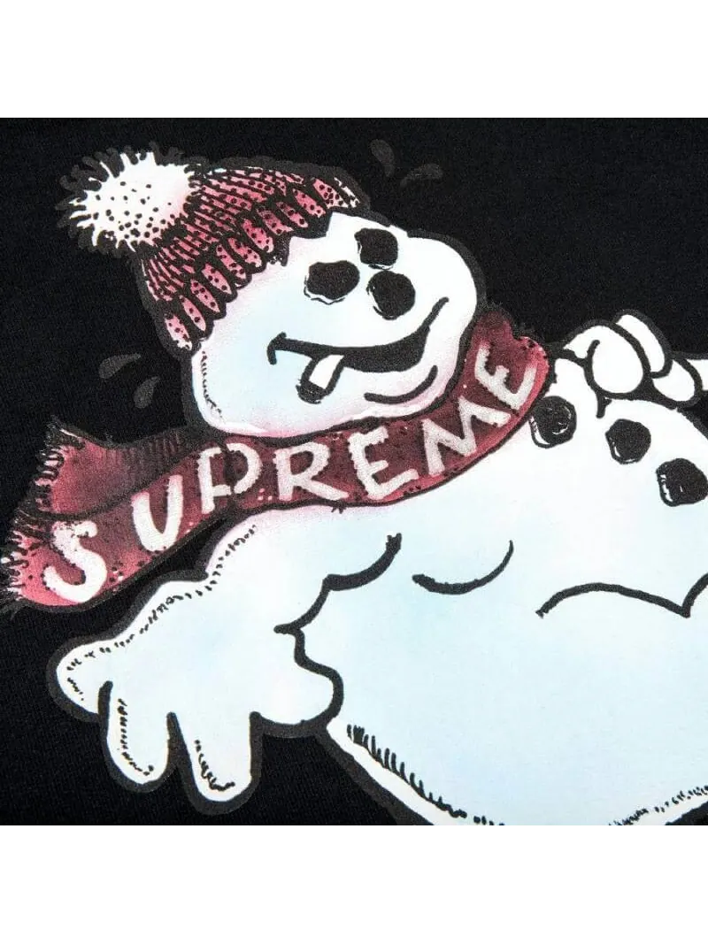 Худи Supreme Snowman — изображение 3 из 3, черный