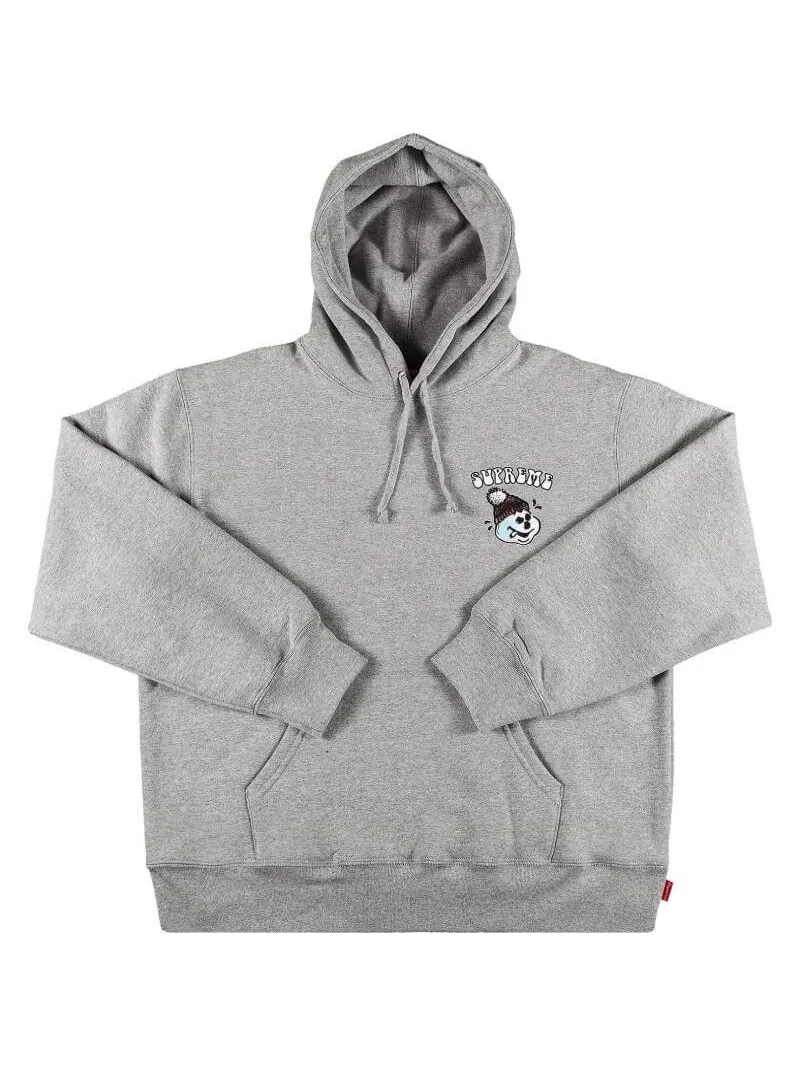 Худи Supreme Snowman — изображение 1 из 3, серый