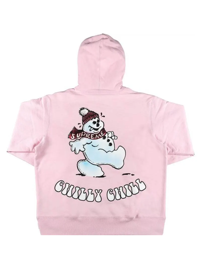 Худи Supreme Snowman — изображение 2 из 3, розовый