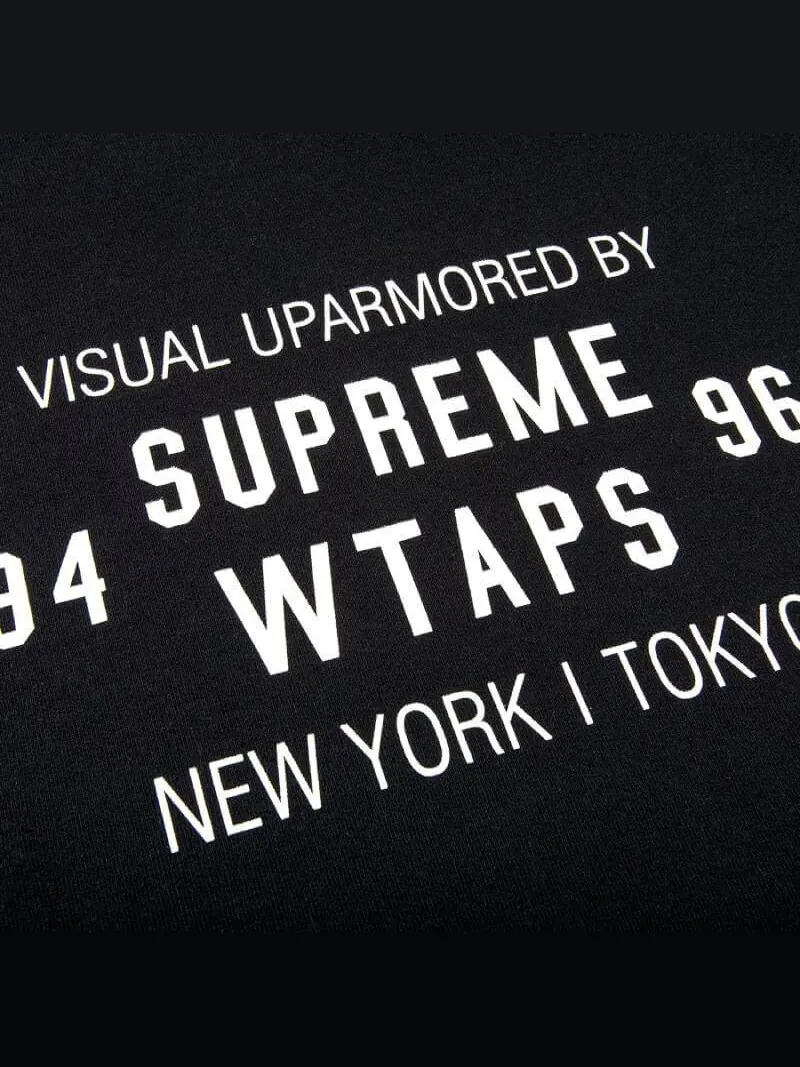 Свитшот Supreme x WTAPS Crewneck — изображение 2 из 2, черный