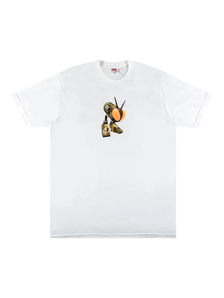 Футболка Supreme x Junya Watanabe x Comme des Garçons MAN Bug Tee 'White' — изображение 1 из 3, белый