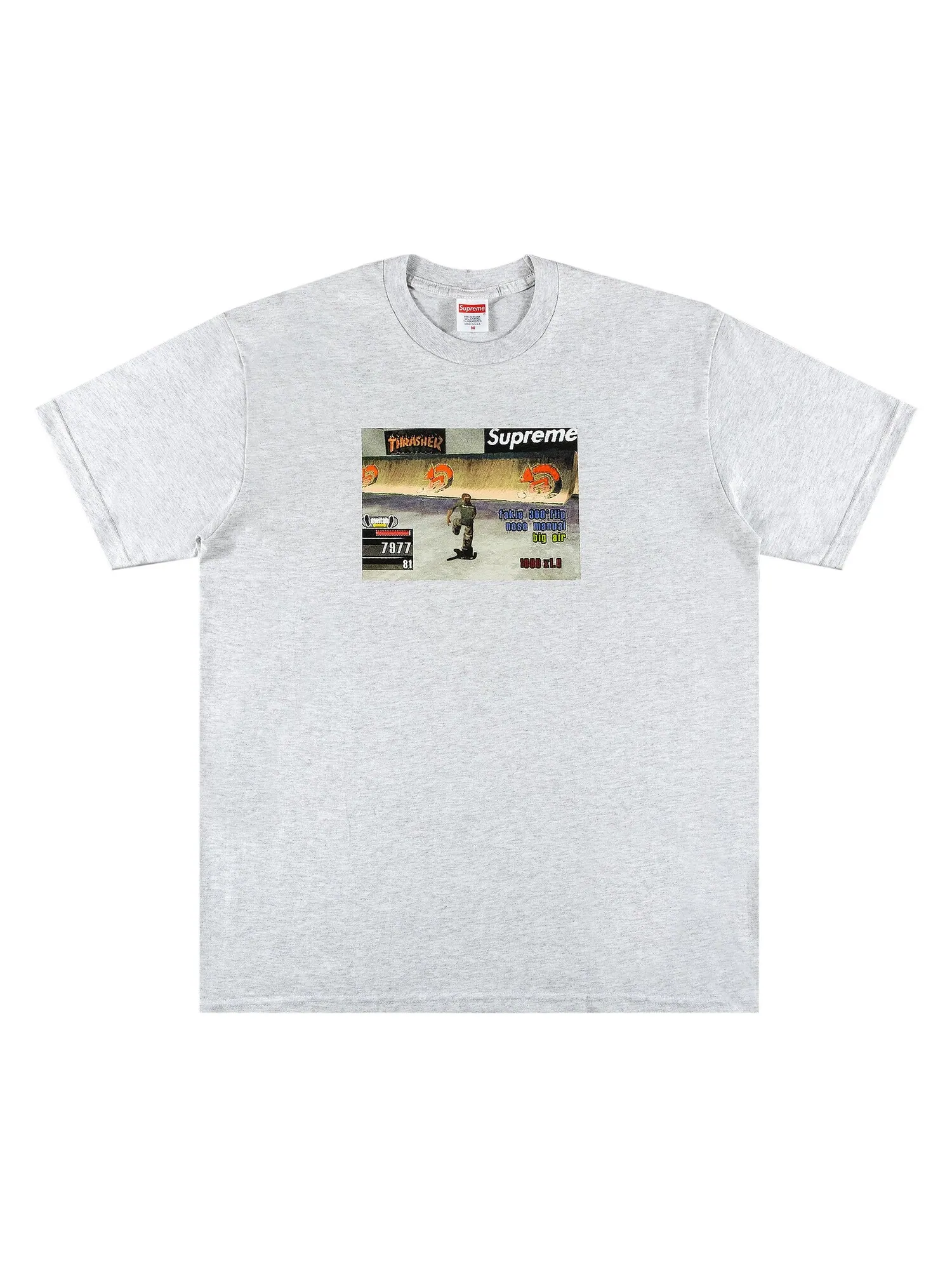 Футболка Supreme x Thrasher Game — изображение 1 из 3, серый