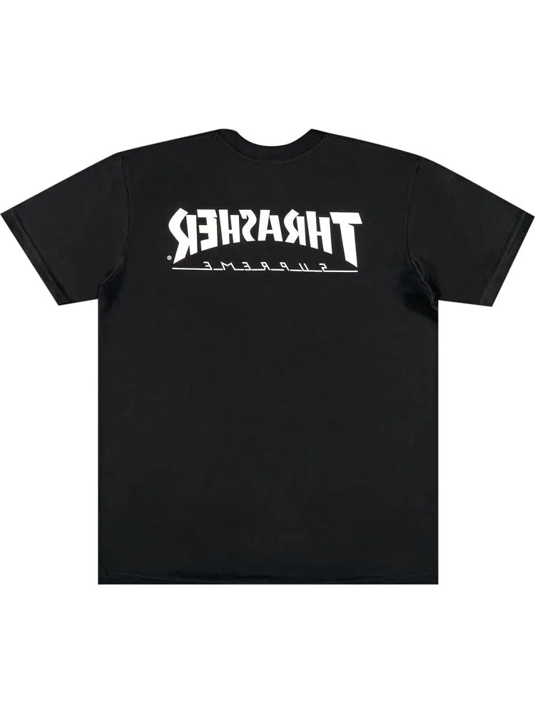 Футболка Supreme x Thrasher Game Tee 'Black' — изображение 2 из 3, черный