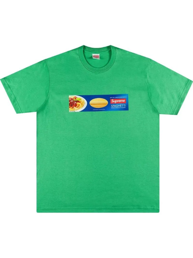 Футболка Supreme Spaghetti — изображение 1 из 2, зеленый