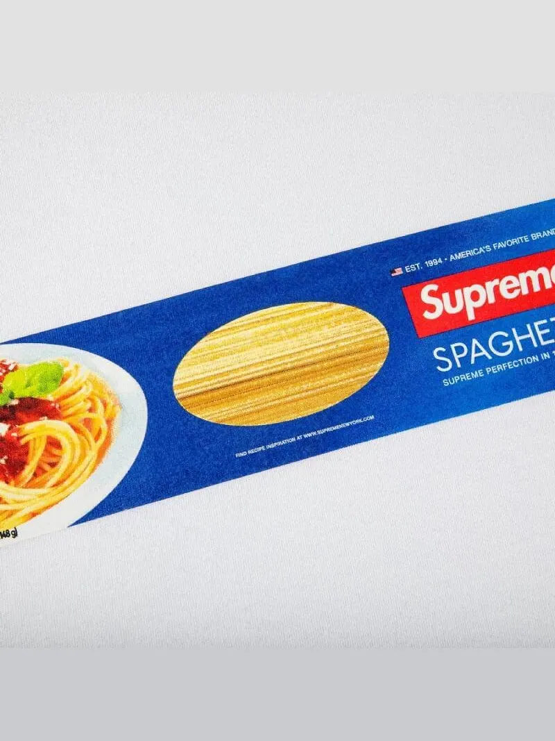 Футболка Supreme Spaghetti — изображение 2 из 2, белый
