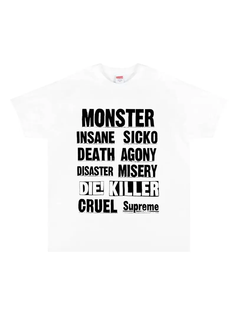 Футболка Supreme Monster — изображение 1 из 1, белый