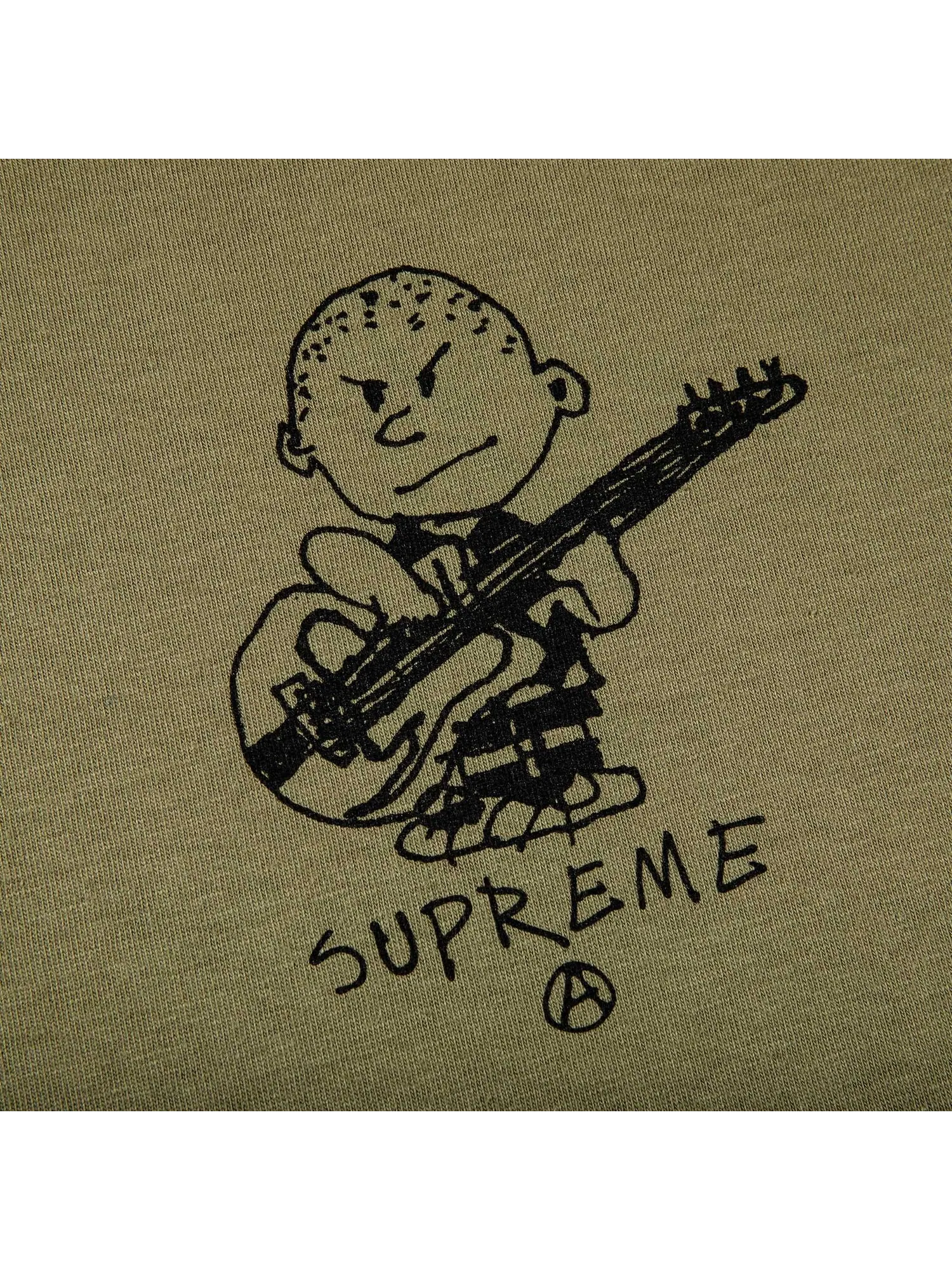 Футболка Supreme Rocker Светлая оливковая — изображение 2 из 2
