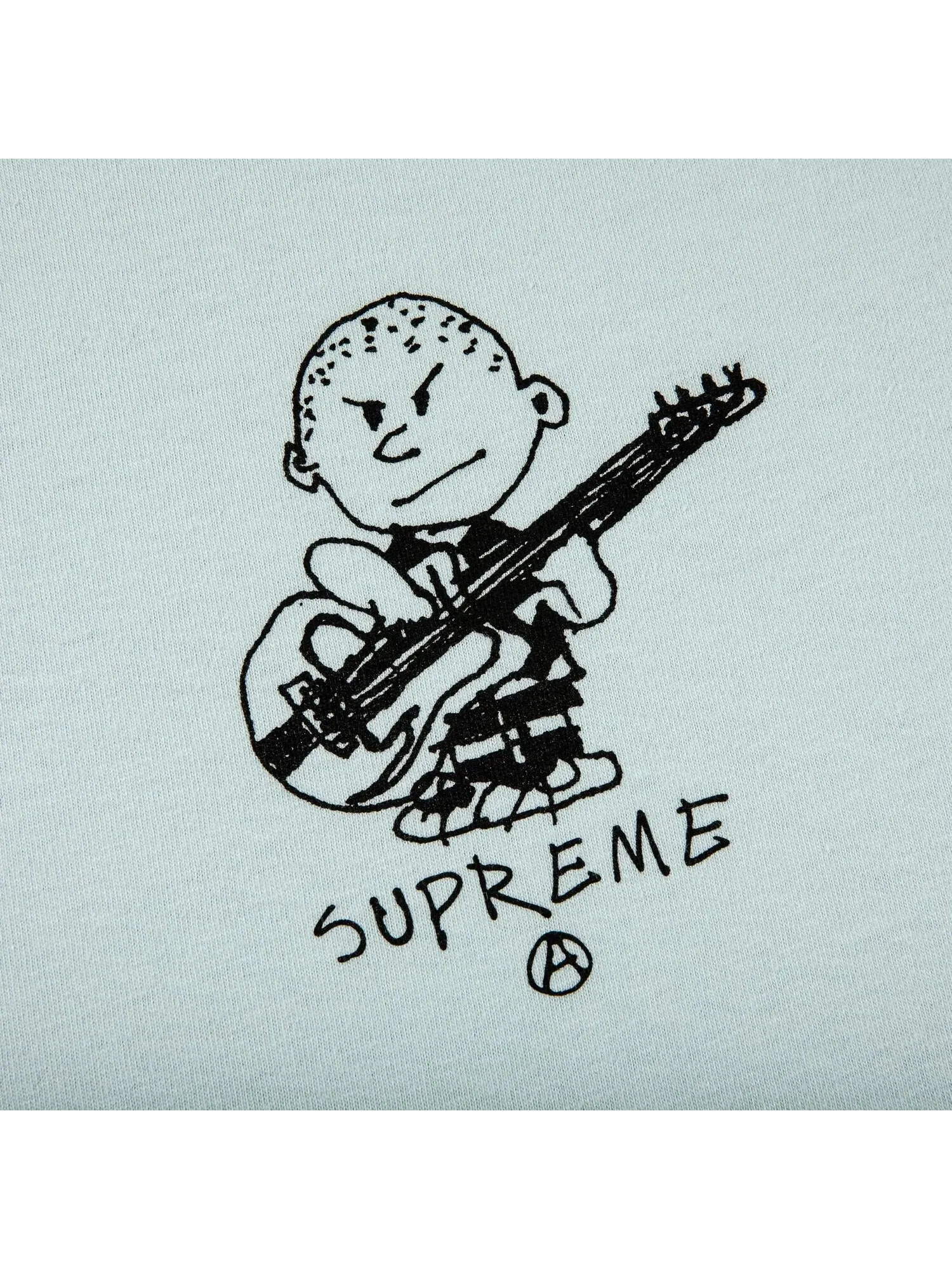 Футболка Supreme Rocker — изображение 2 из 2, голубой