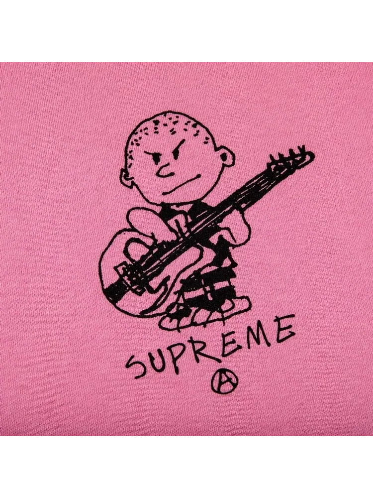 Футболка Supreme Rocker Tee 'Pink' — изображение 2 из 2, розовый