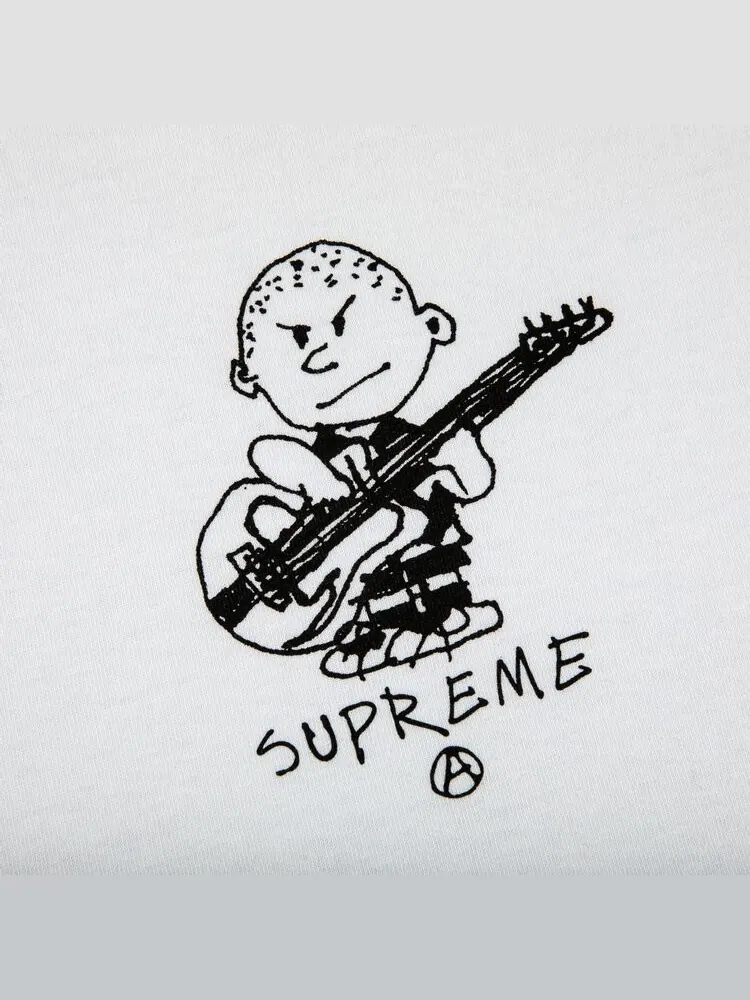 Футболка Supreme Rocker Tee 'White' — изображение 2 из 2, белый