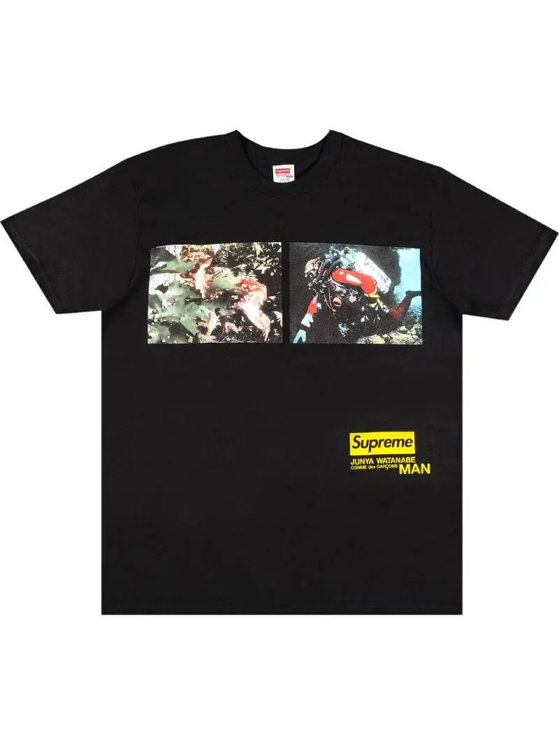 Футболка Supreme x Junya Watanabe x Comme des Garçons MAN Nature — изображение 1 из 2, черный