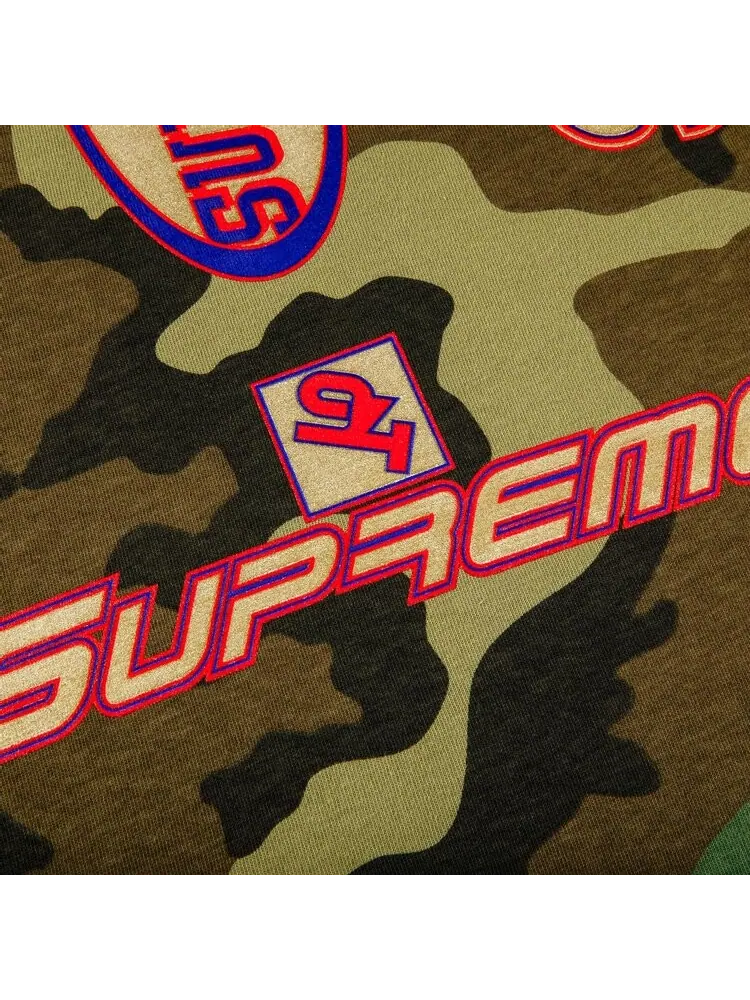 Футболка Supreme Multi Logos Tee 'Woodland Camo' — изображение 2 из 2, мульти