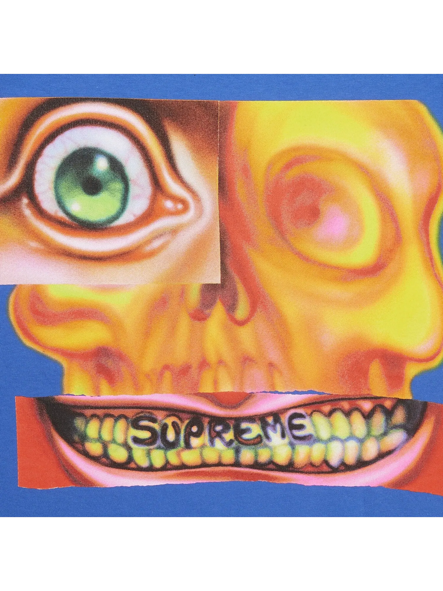 Футболка Supreme Face Royal — изображение 3 из 3