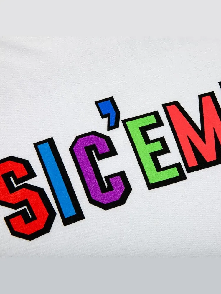 Футболка Supreme x WTAPS Sic'em! Tee 'White' — изображение 3 из 3, белый