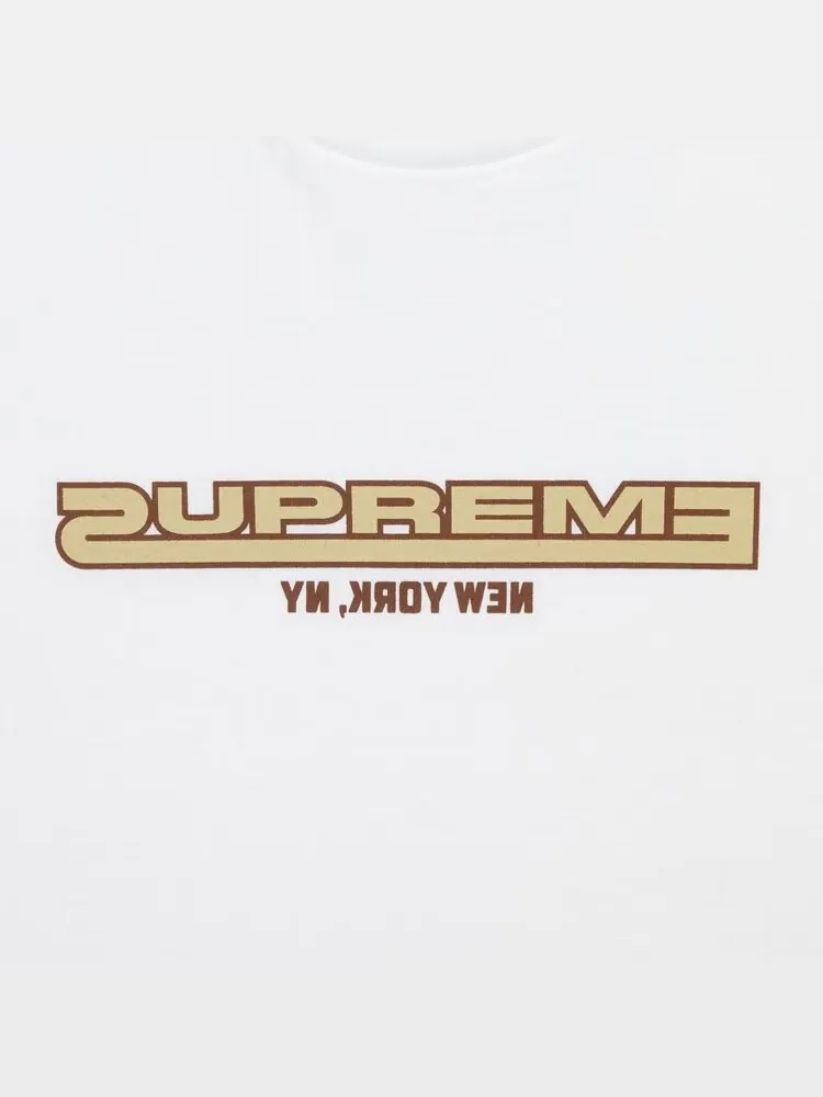 Футболка Supreme Connected Tee 'White' — изображение 3 из 3, белый