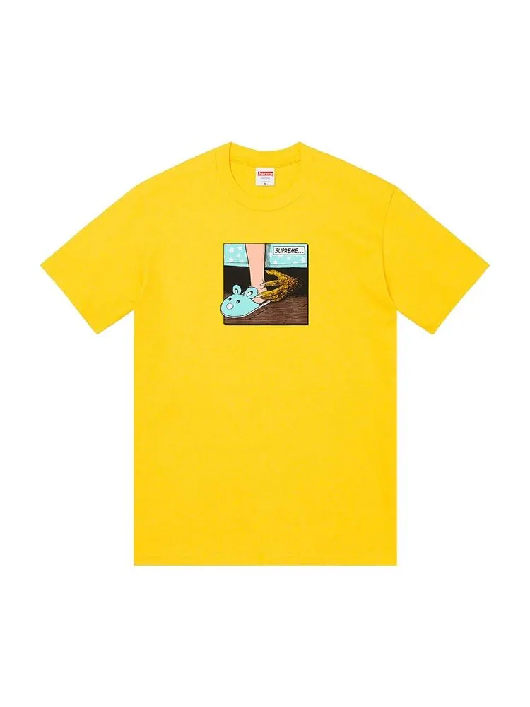 Футболка Supreme Bed Tee Yellow — изображение 1 из 1, желтый
