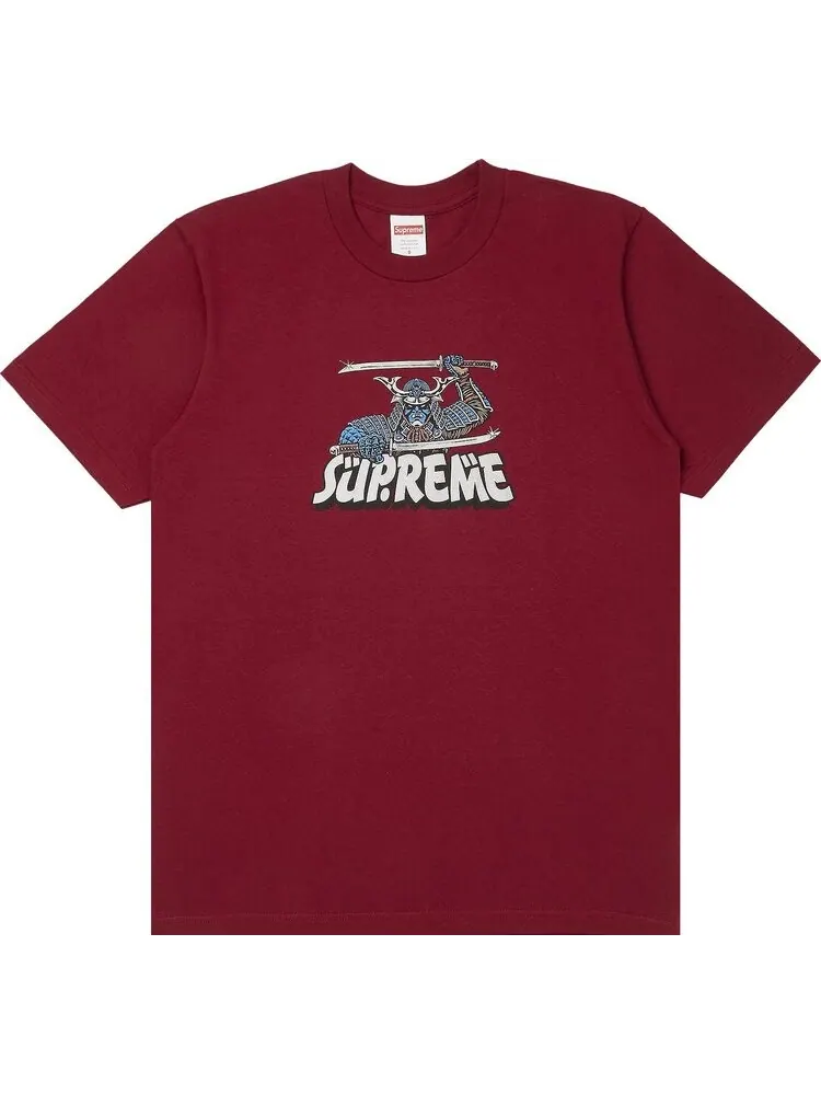 Футболка Supreme Samurai Tee 'Cardinal' — изображение 1 из 3, красный