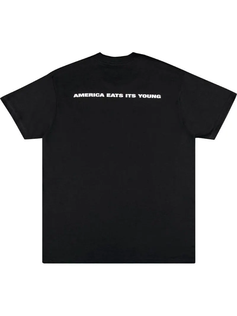 Футболка Supreme America Eats Its Young — изображение 2 из 3, черный