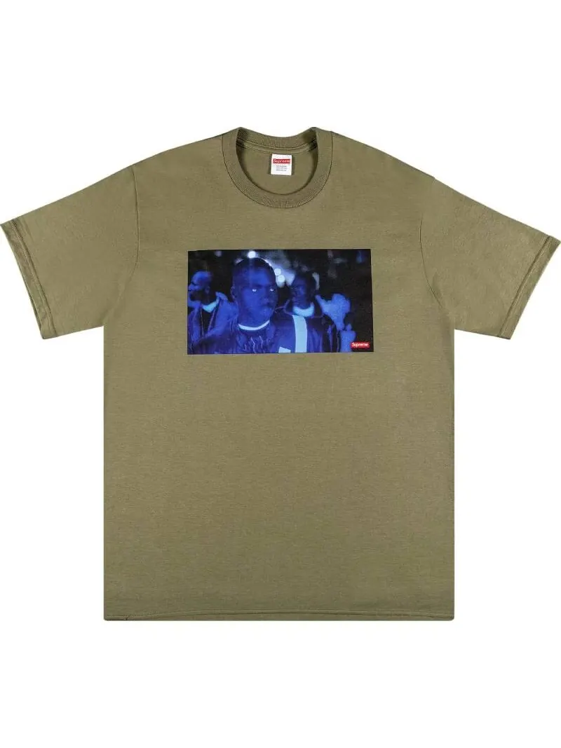 Футболка Supreme America Eats Its Young, светло-оливковый — изображение 1 из 3, зеленый