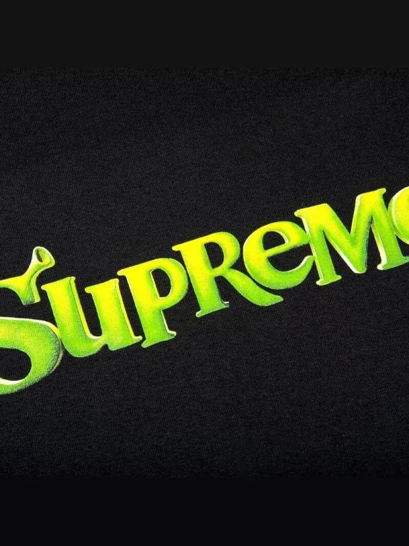 Футболка Supreme Shrek — изображение 2 из 2, черный