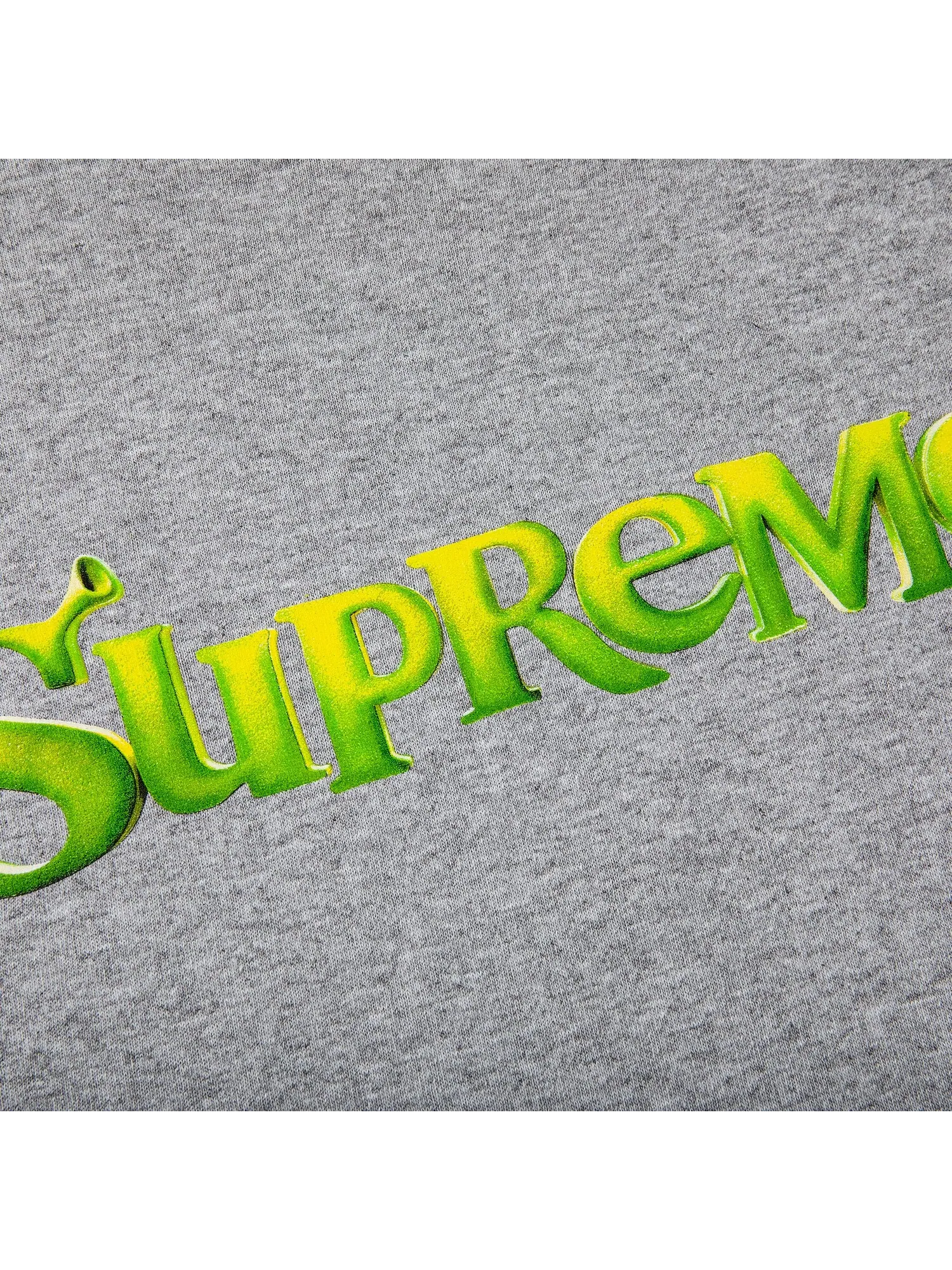 Футболка Supreme Shrek Heather Grey — изображение 2 из 2