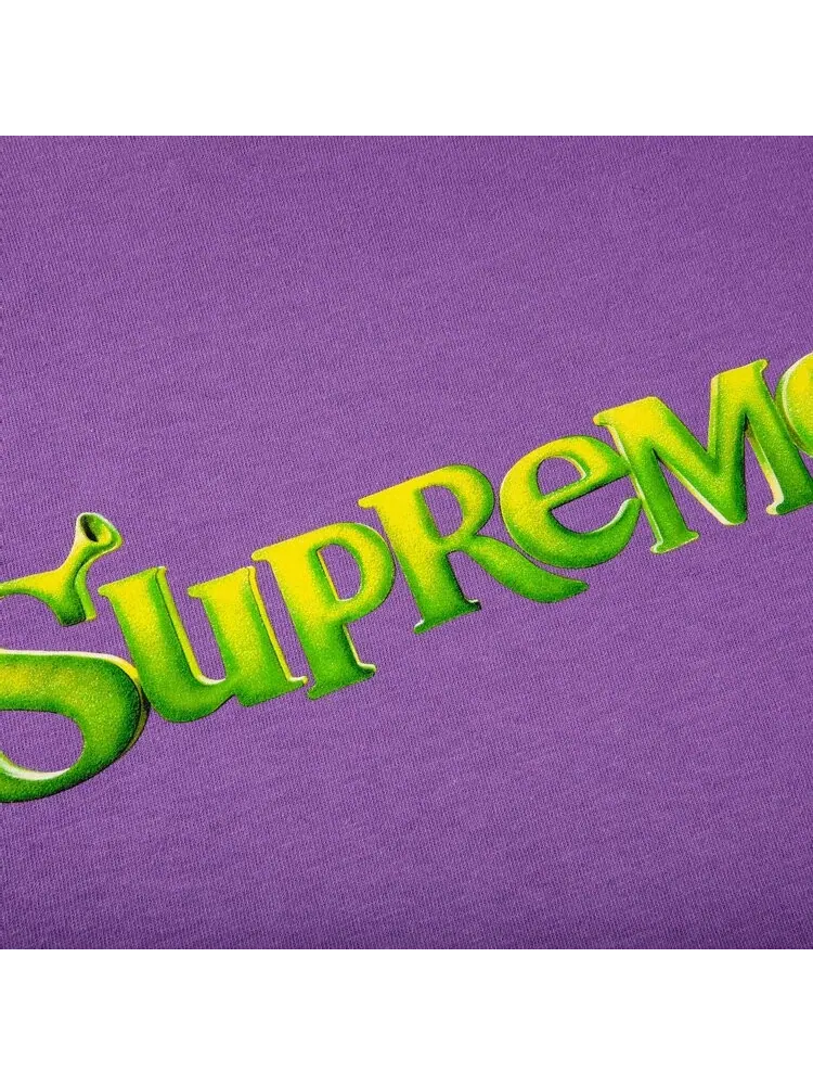 Футболка Supreme Shrek Tee 'Purple' — изображение 2 из 2, фиолетовый