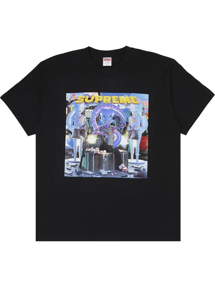 Футболка Supreme Richest Tee 'Black' — изображение 1 из 3, черный
