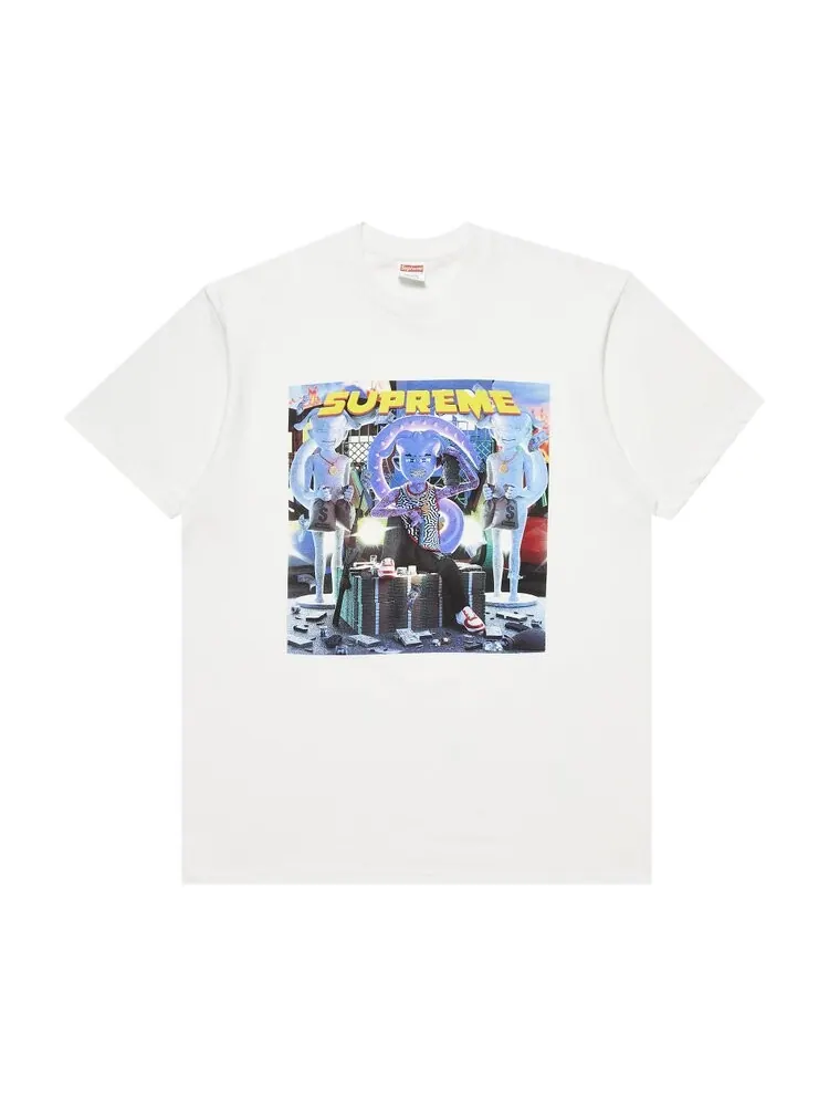 Футболка Supreme Richest Tee 'White' — изображение 1 из 3, белый