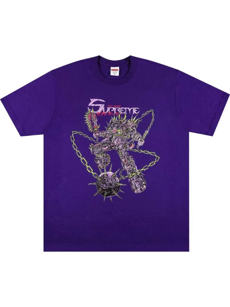 Футболка Supreme Spikes — изображение 1 из 2, фиолетовый