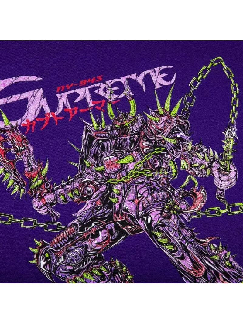 Футболка Supreme Spikes — изображение 2 из 2, фиолетовый