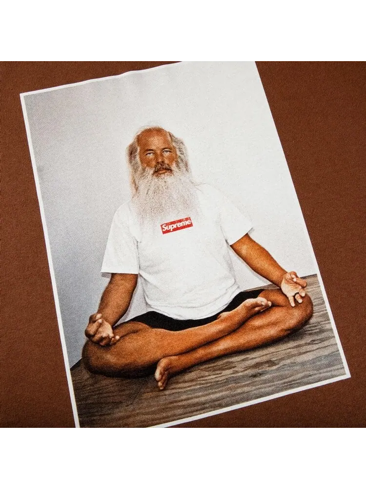 Футболка Supreme Rick Rubin Tee 'Brown' — изображение 2 из 2, коричневый