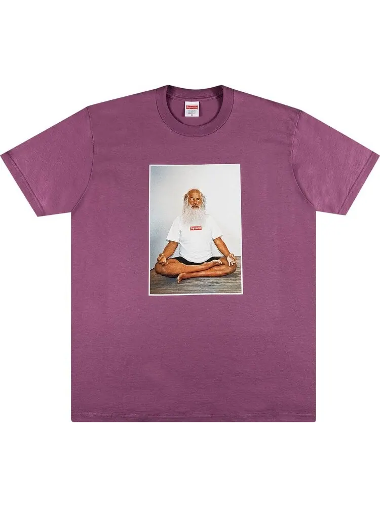 Футболка Supreme Rick Rubin, сливовый — изображение 1 из 2, фиолетовый