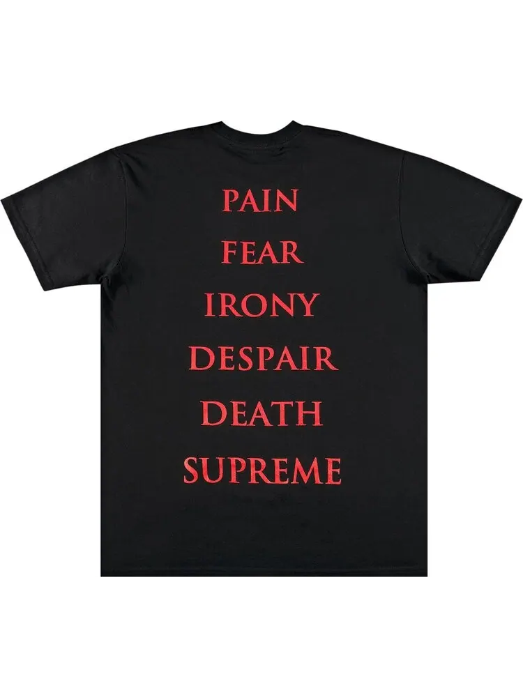 Футболка Supreme x The Crow Tee 'Black' — изображение 2 из 3, черный