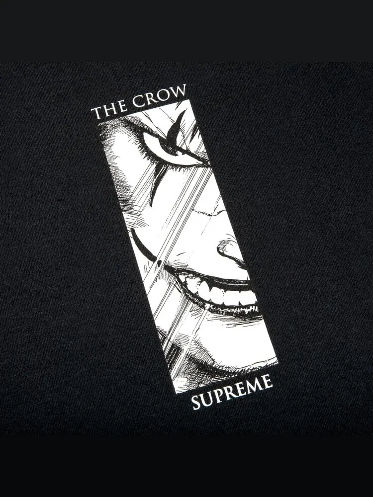 Лонгслив Supreme x The Crow Long-Sleeve Tee 'Black' — изображение 3 из 3, черный