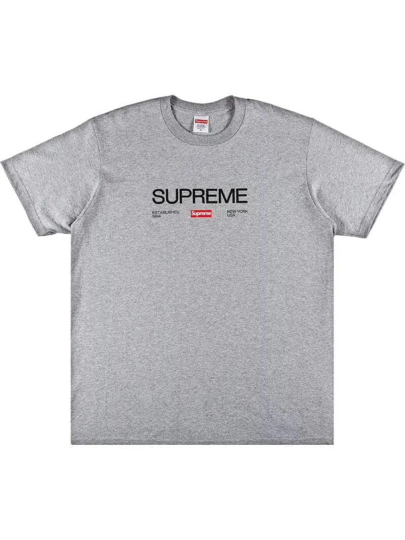 Футболка Supreme Est. 1994 — изображение 1 из 2, серый