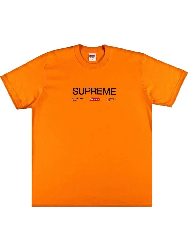 Футболка Supreme Est. 1994 — изображение 1 из 2, оранжевый