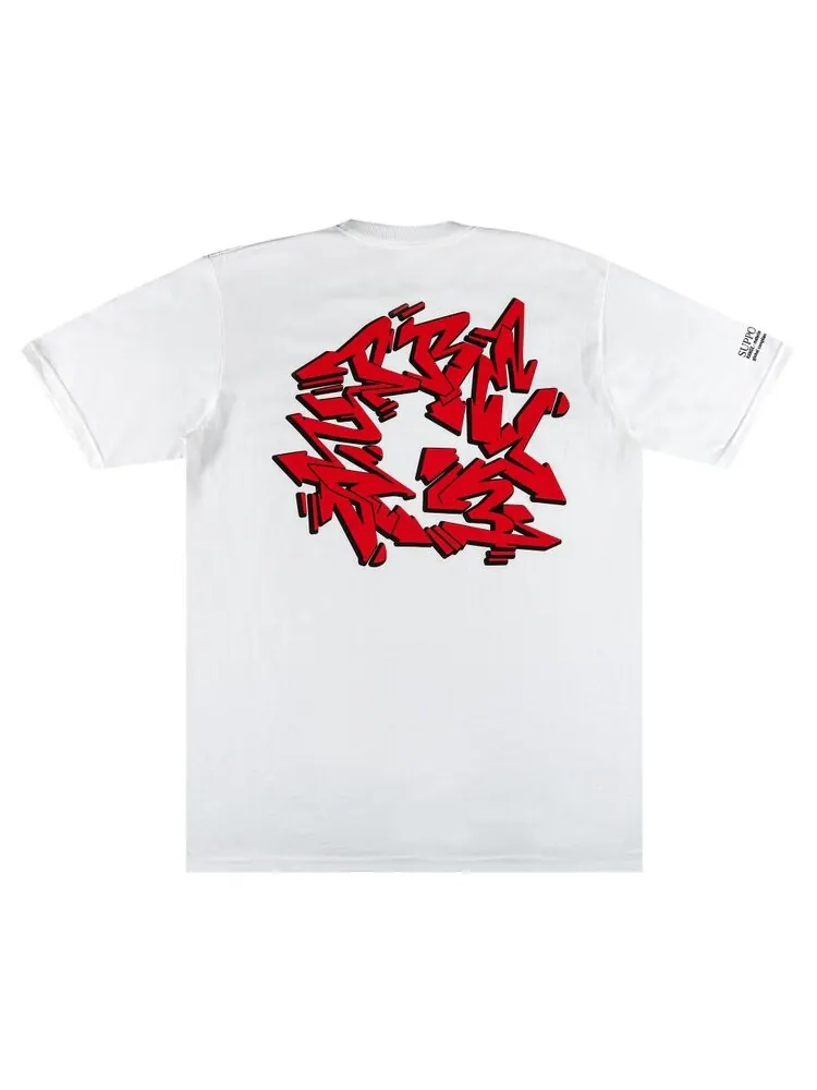 Футболка Supreme Support Unit Tee 'White' — изображение 2 из 3, белый