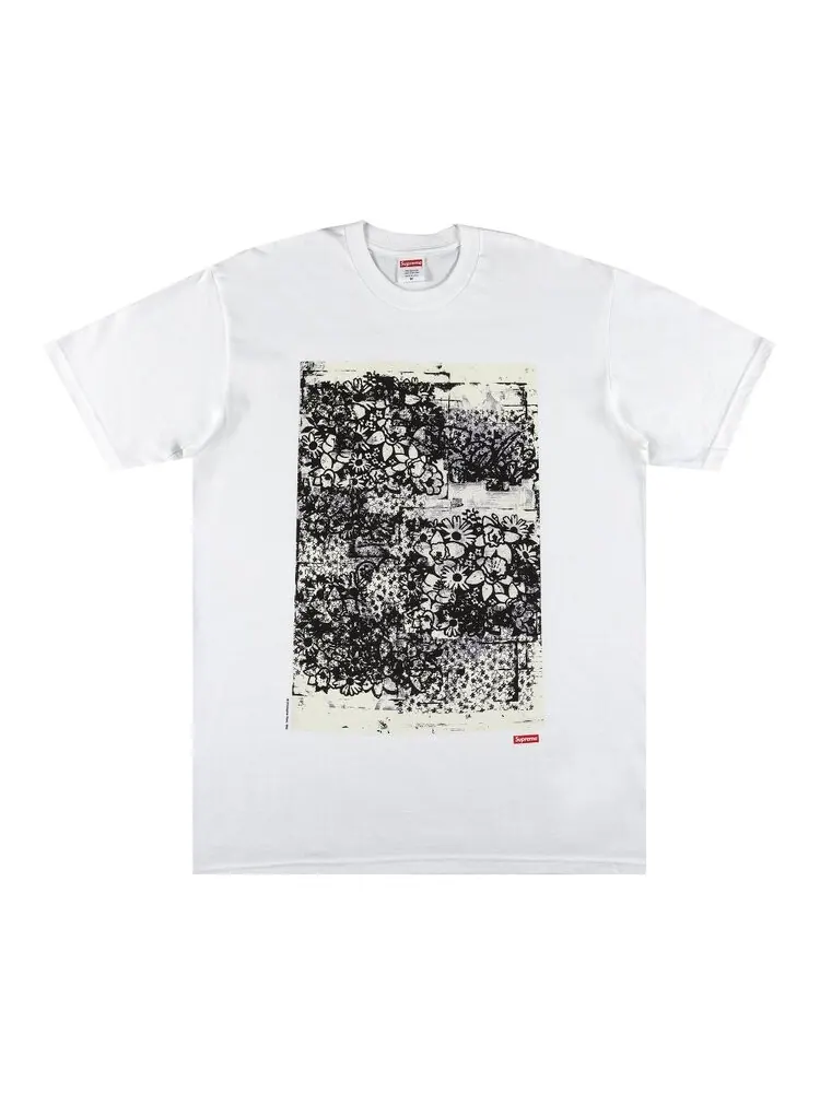 Футболка Supreme x Christopher Wool 1995 Tee 'White' — изображение 1 из 2, белый