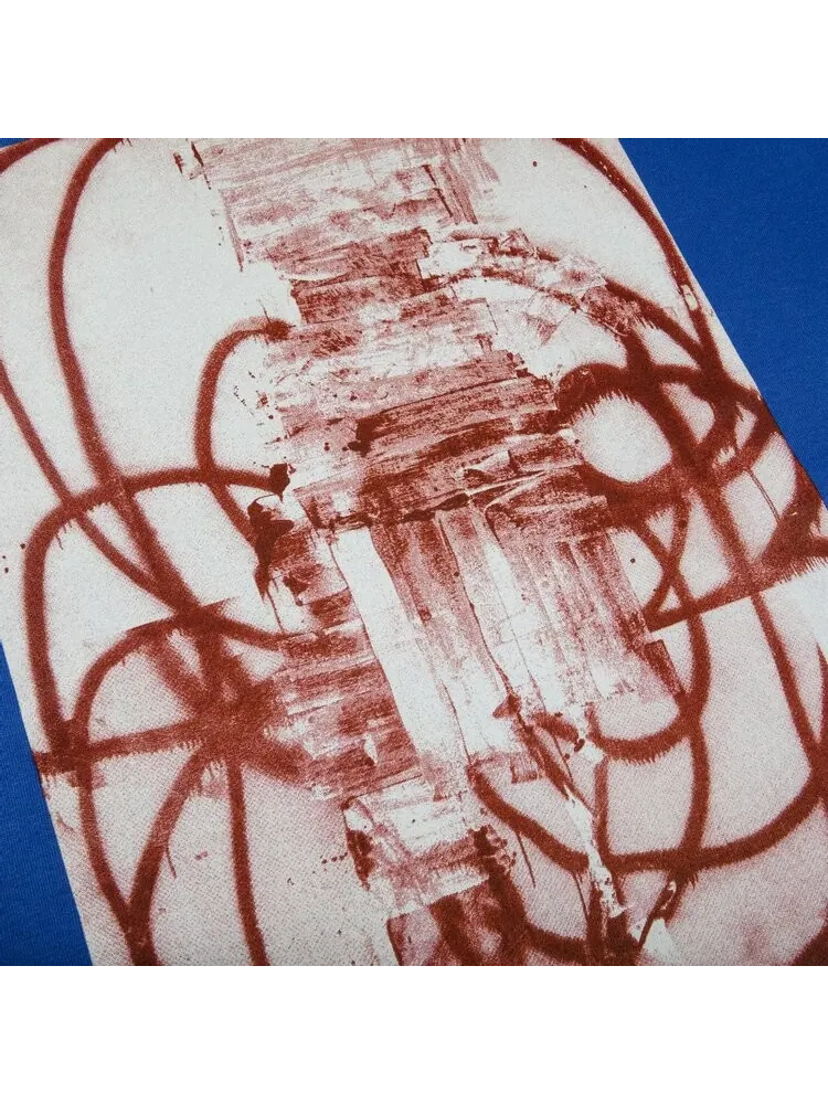 Футболка Supreme x Christopher Wool 2001 Tee 'Royal' — изображение 2 из 2, синий