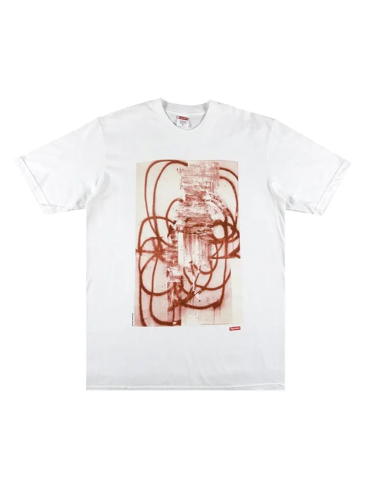 Футболка Supreme x Christopher Wool 2001 Tee 'White' — изображение 1 из 2, белый